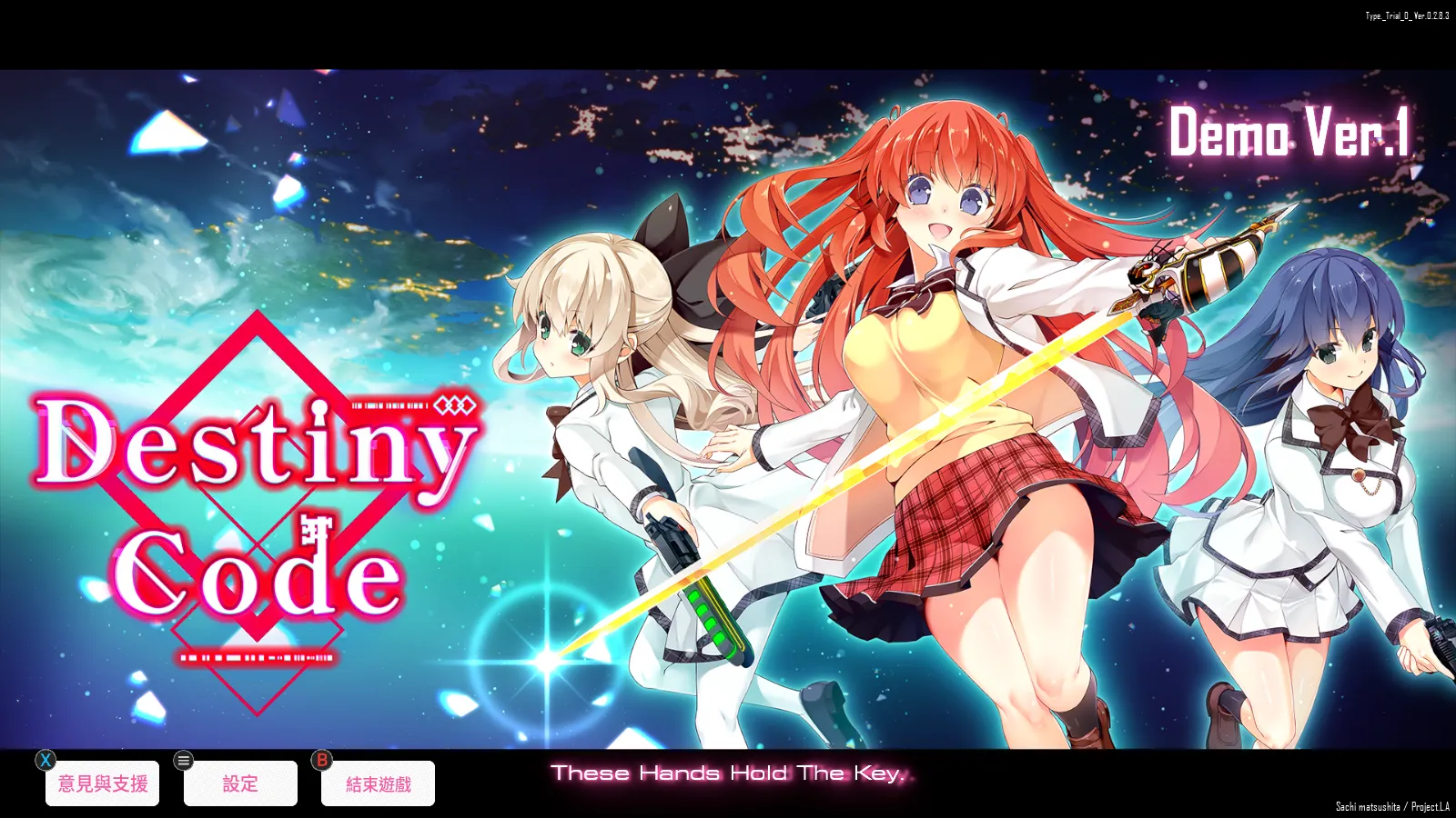 美少女×卡牌对战RPG《命运代码》试玩版上线