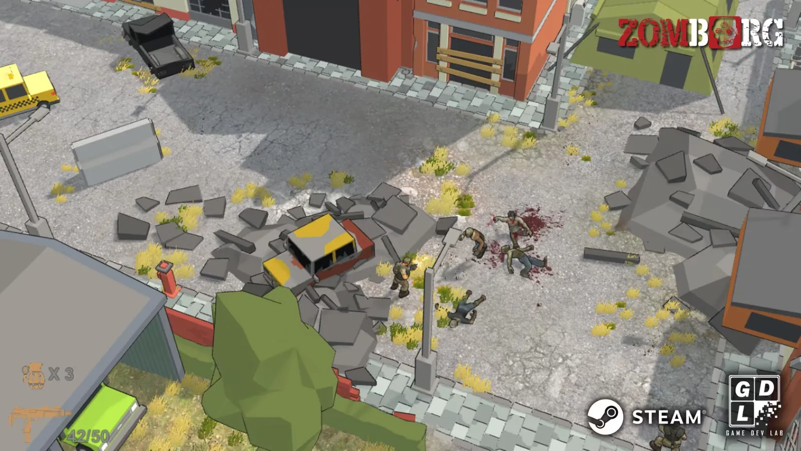 Steam限免:《Zomborg》射击游戏