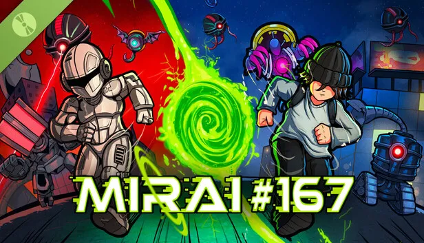 像素风跑酷游戏《MIRAI #167》试玩版上线