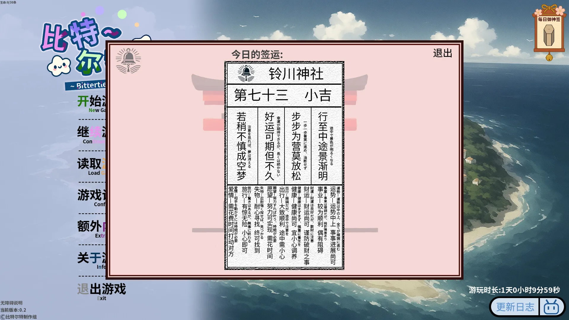 视觉小说《与她们共度的日常》试玩版上线 7