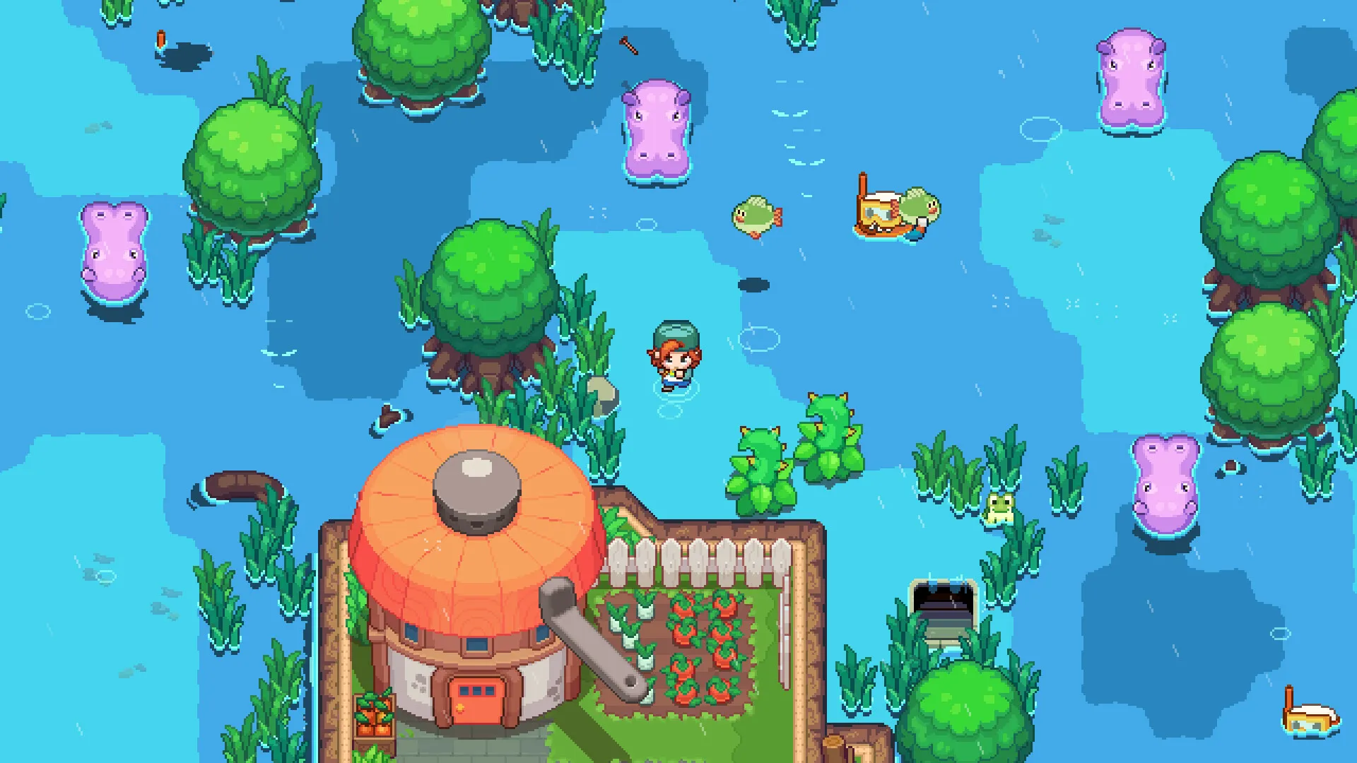 2D动作冒险RPG《碧屿之下 妮娅与不思议齿轮》定档发售 7