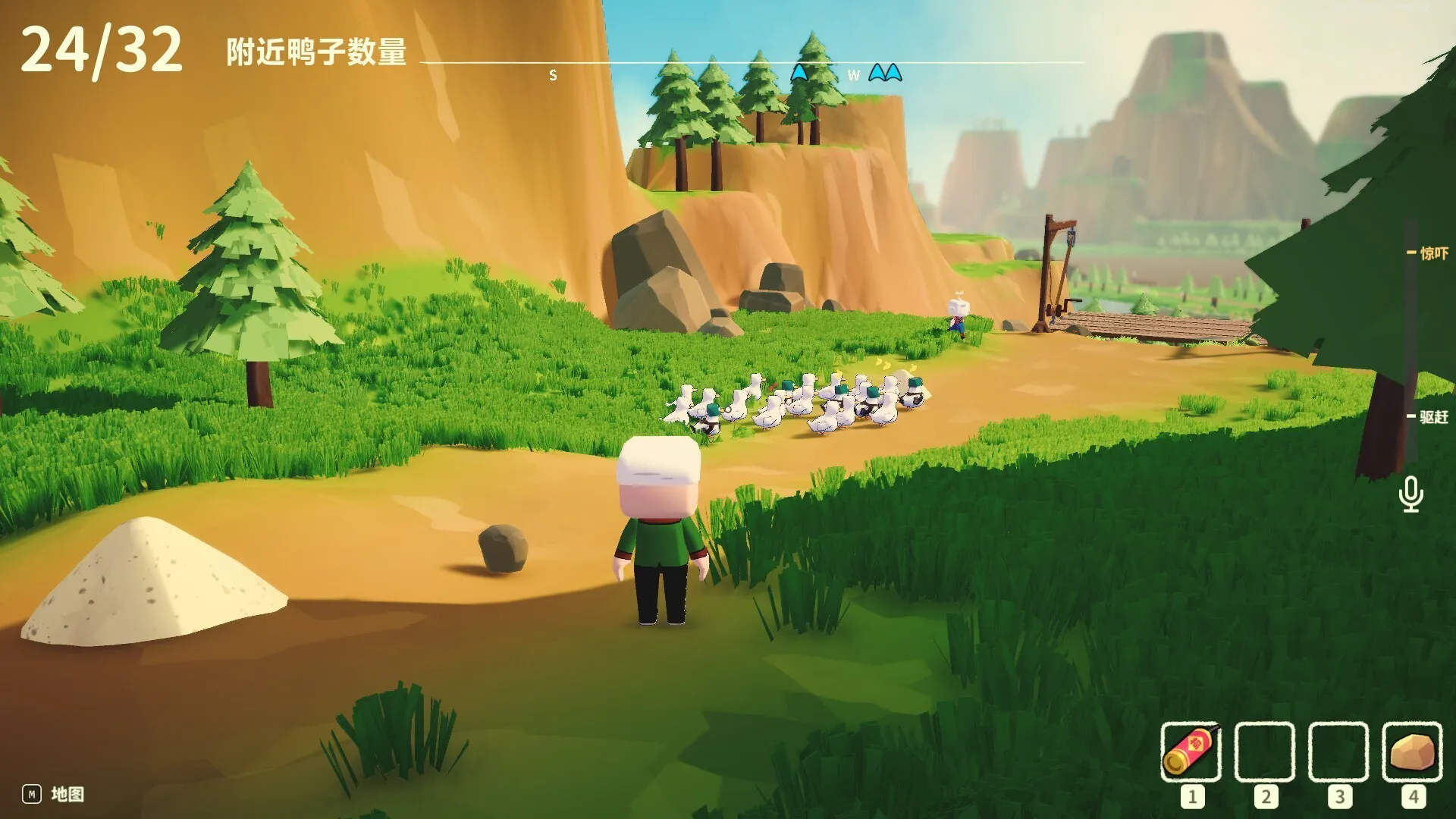 声控物理模拟合作游戏《胡闹赶鸭》正式公开
 3