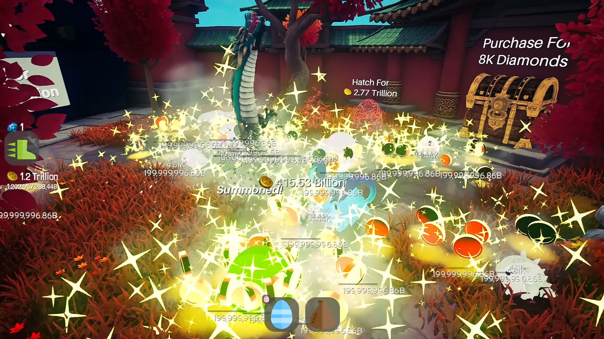 点击放置挂机游戏《Pet Lands》正在限免 2