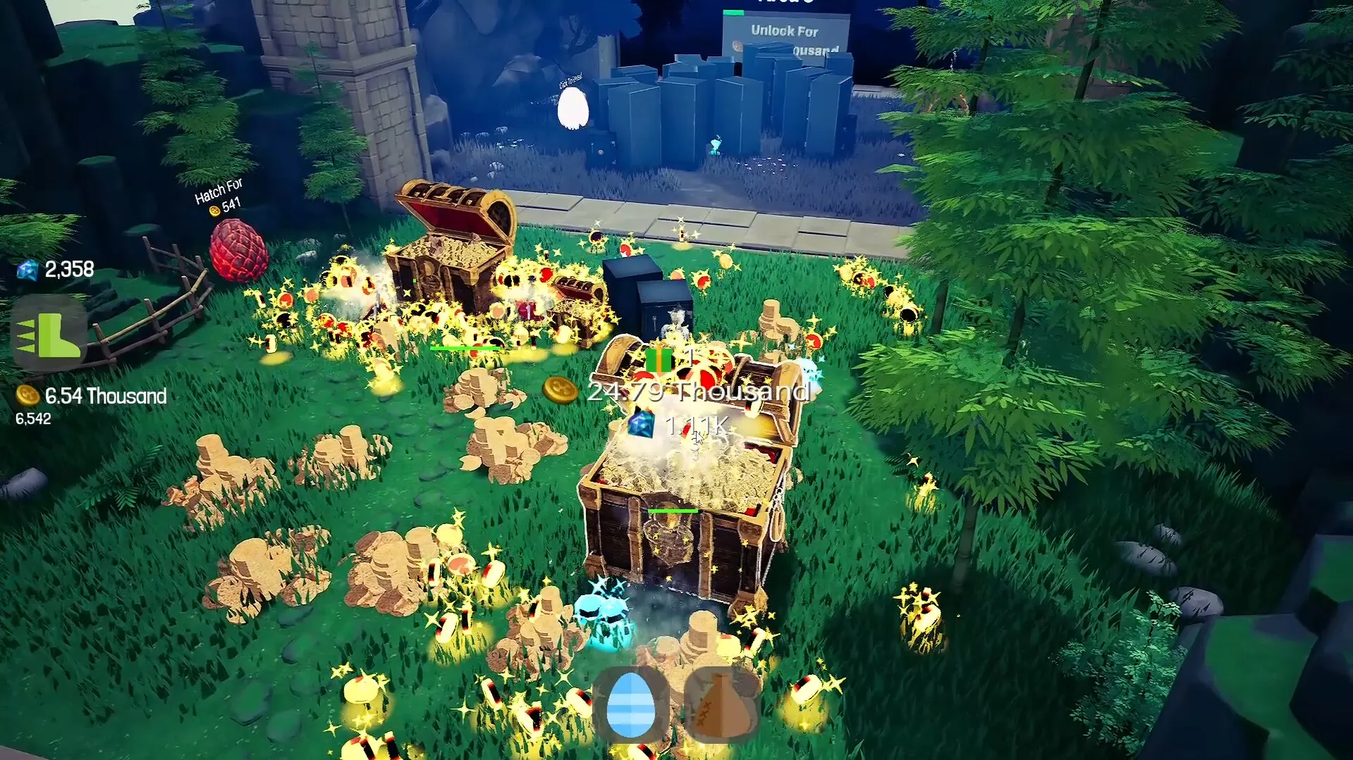 点击放置挂机游戏《Pet Lands》正在限免 3